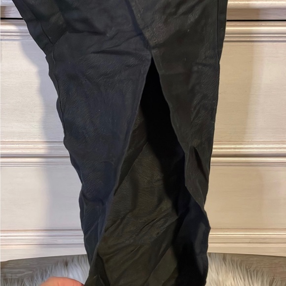 Women’s black sexy slit lounge chaser lounge pants medium nwt - Picture 3 of 3